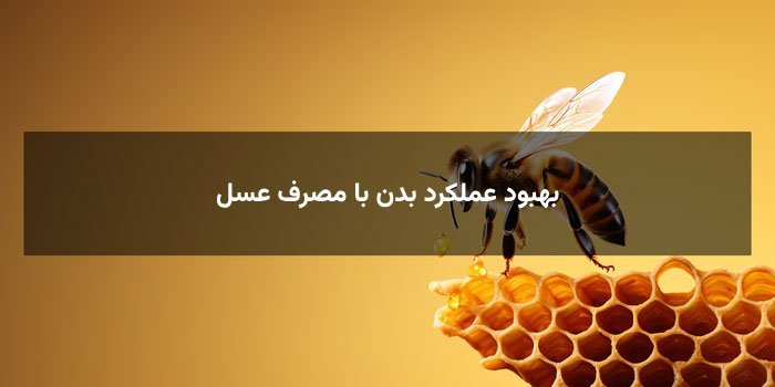 بهبود عملکرد با عسل
