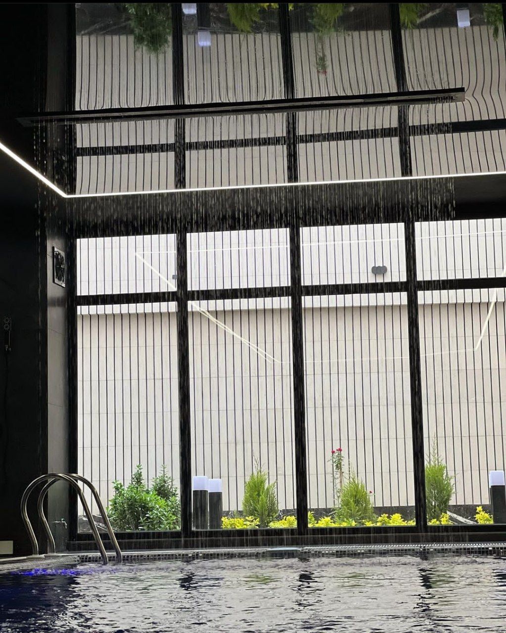 in pool stretch ceilings