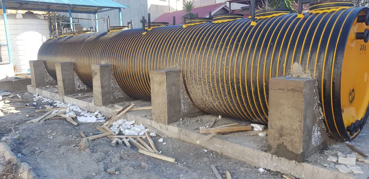 پکیج تصفیه فاضلاب پلی اتیلنی