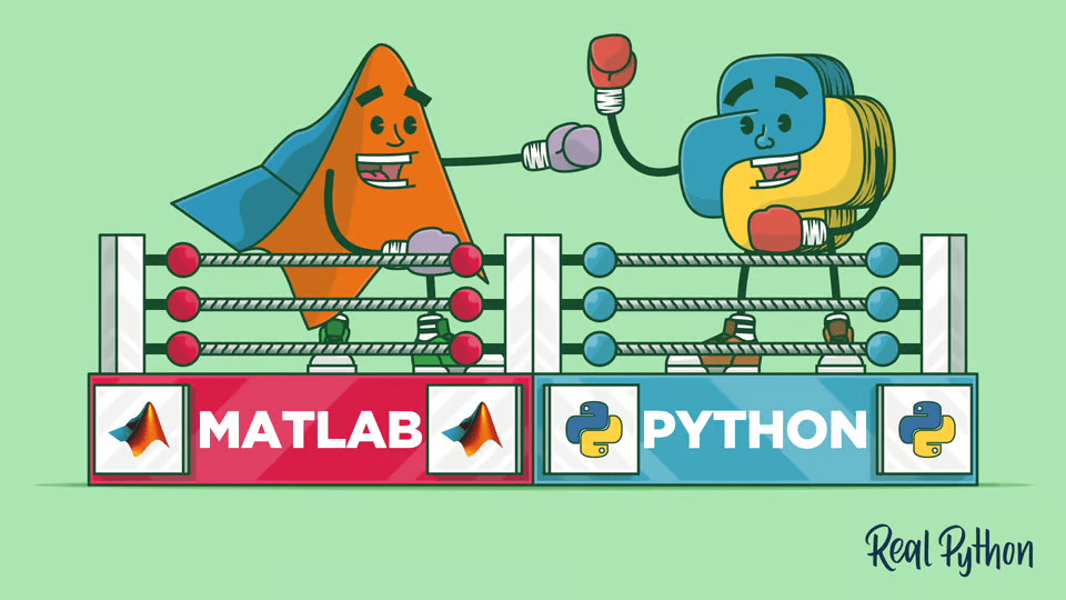 متلب (MATLAB) یا پایتون (Python)