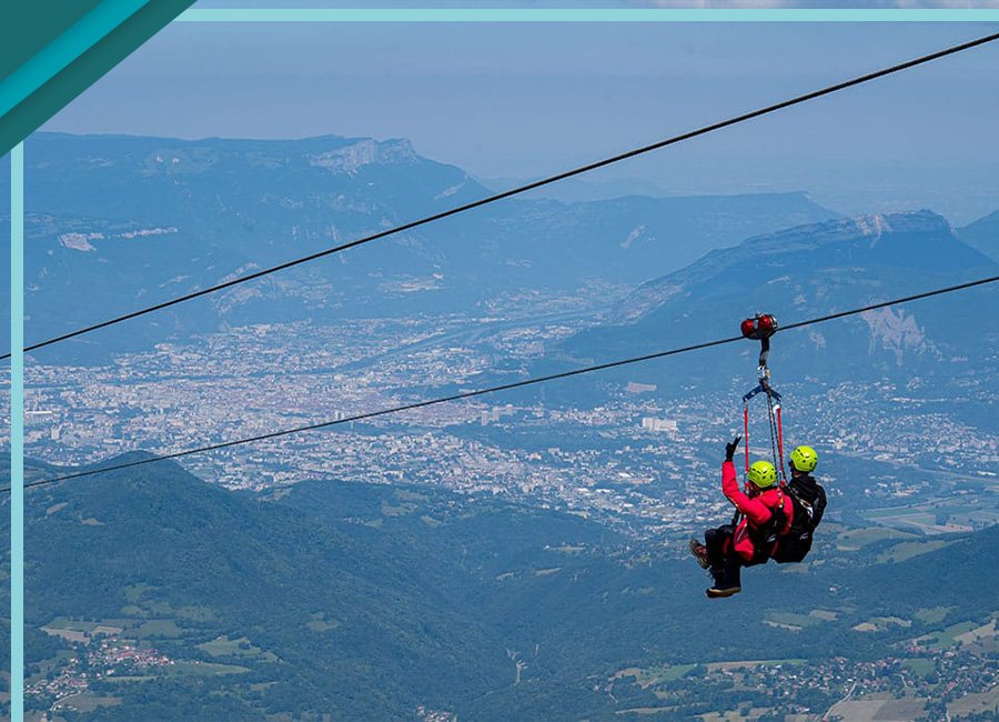 طراحی و ساخت زیپ لاین استاندارد