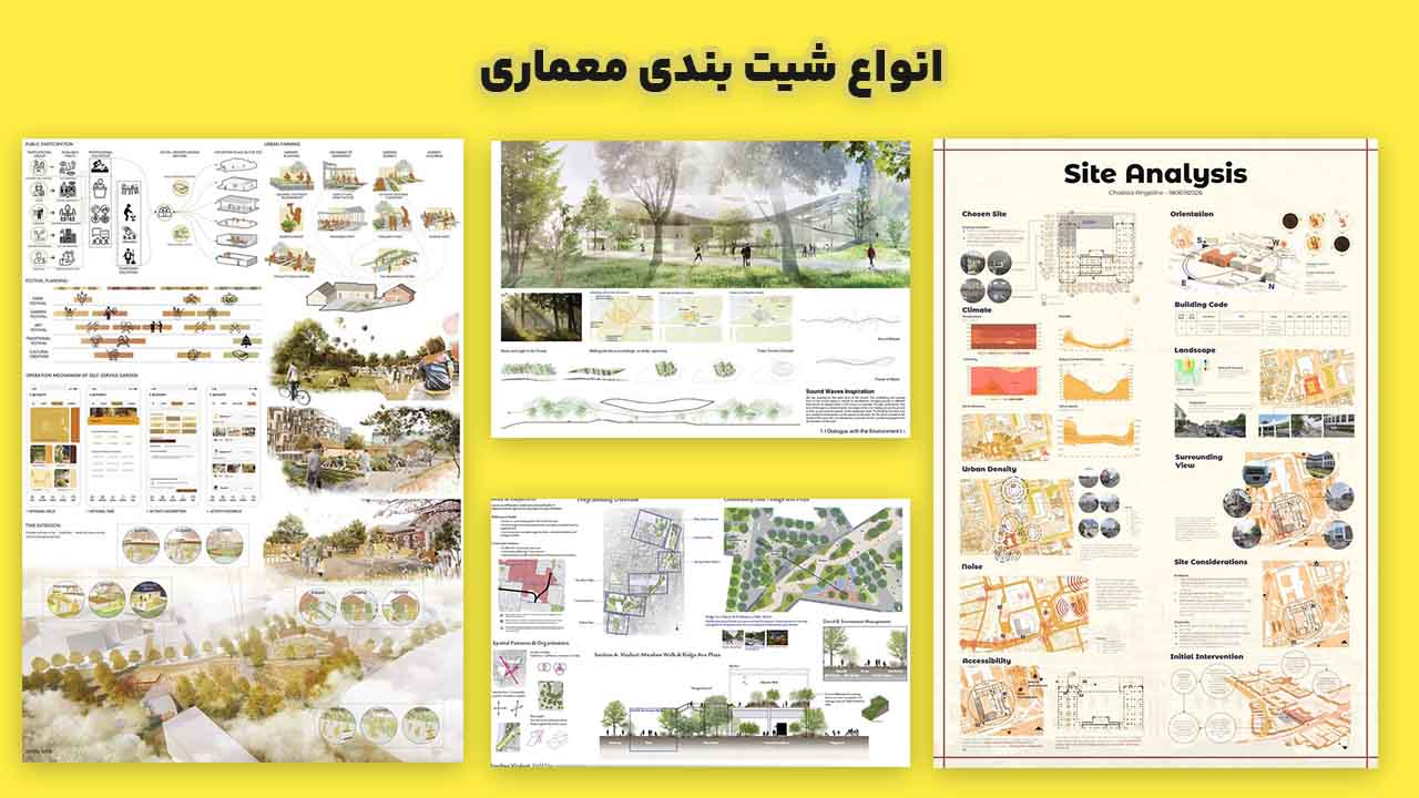 اصول شیت بندی معماری - راهنمایی جامع برای معماران 2