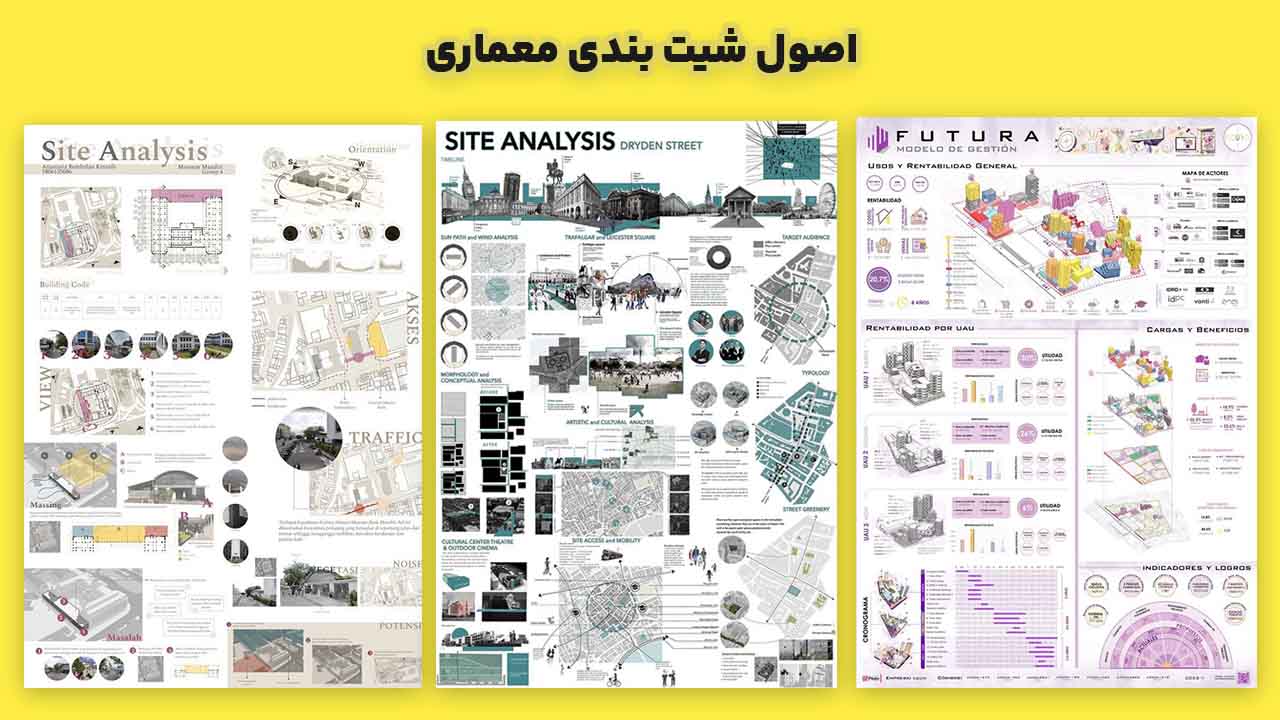 اصول شیت بندی معماری - راهنمایی جامع برای معماران 3