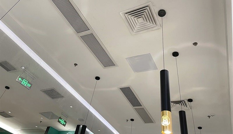 اجزای سیستم تهویه مطبوع ساختمان