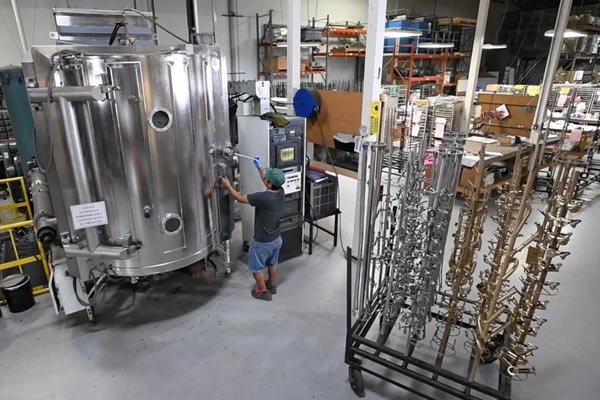 خط آبکاری PVD شیرآلات