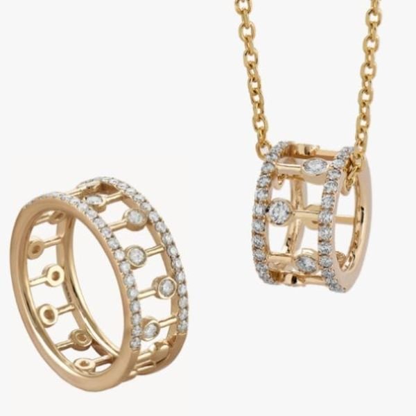 راهنمای خرید انواع نیم ست طلا زنانه از جواهری حقانی