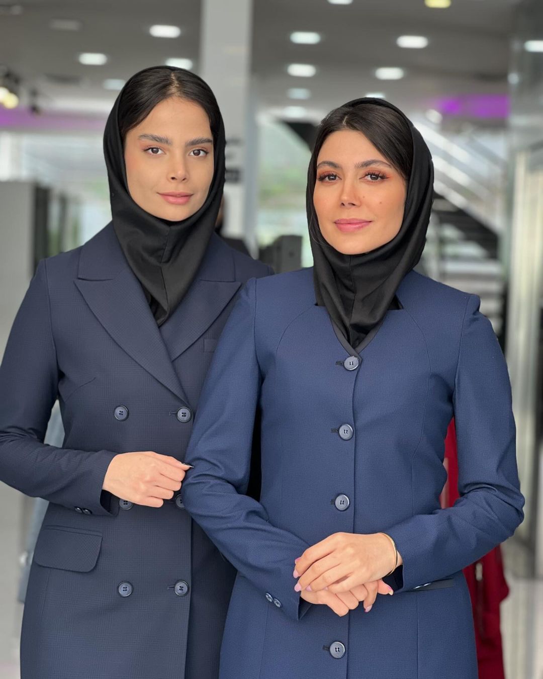 لباس سازمانی زنانه و فروشگاه ماهپار و مانتو شلوار اداری