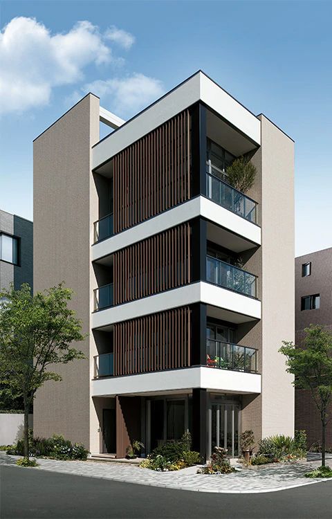 نمای ساختمان تجاری