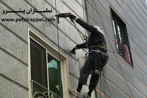 پیچ و رولپلاک سنگ نما ضامن امنیت ساختمان (نماسازان پیشرو) 5 قیمت پیچ و رولپلاک نمای ساختمان