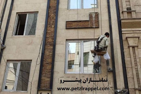 پیچ و رولپلاک سنگ نما ضامن امنیت ساختمان (نماسازان پیشرو) 4 پیچ رولپلاک نمای ساختمان