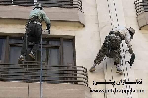 پیچ و رولپلاک سنگ نما ضامن امنیت ساختمان (نماسازان پیشرو) 2 پیچ رولپلاک نما با طناب