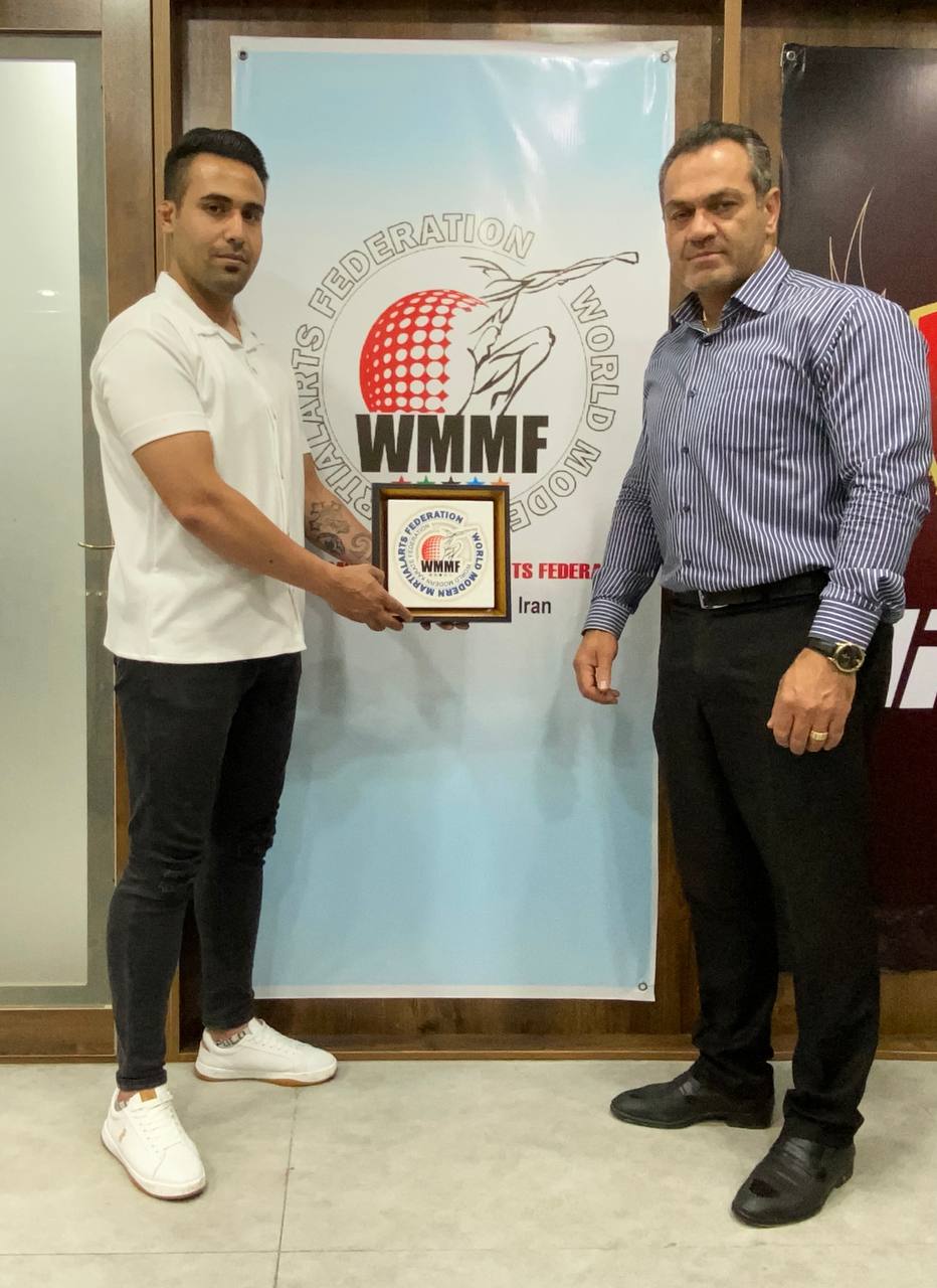 آقای امیرحسین محب الدینی مربی بین المللی mma از فدراسیون جهانی wmmaf از اکراین
