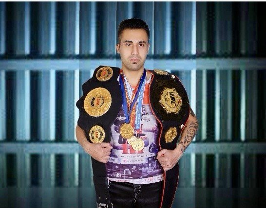 آقای امیرحسین محب الدینی مربی بین المللی mma از فدراسیون جهانی wmmaf از اکراین