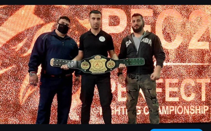 آقای امیرحسین محب الدینی مربی بین المللی mma از فدراسیون جهانی wmmaf از اکراین