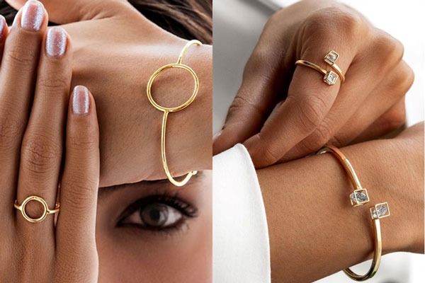 قشنگترین مدلهای ست دستنبد و انگشتر طلا مدلهای ست دستنبد و انگشتر طلا