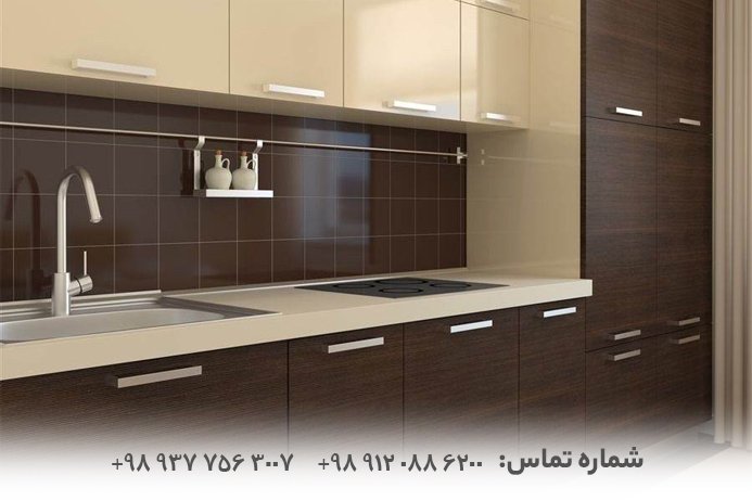 کابینت هایگلاس کرم