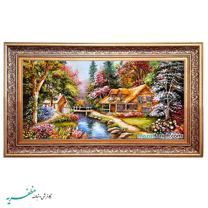 تابلو فرش طبیعت