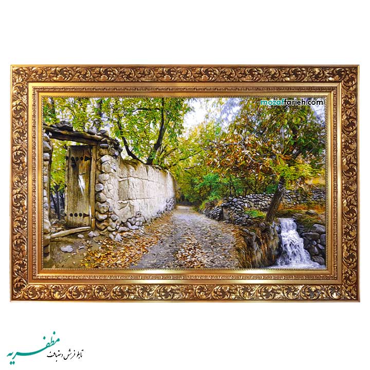 تابلو فرش دستباف طبیعت