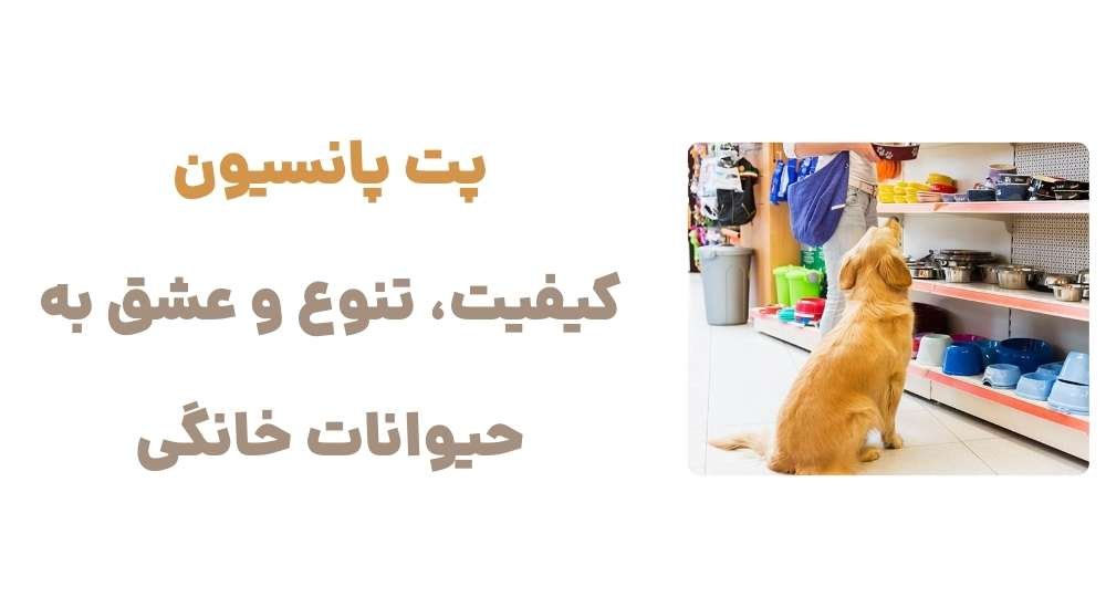 پت پانسیون؛ کیفیت، تنوع و عشق به حیوانات خانگی.