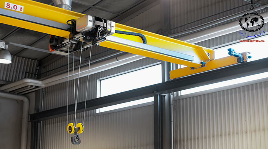 مراحل طراحی جرثقیل سقفی