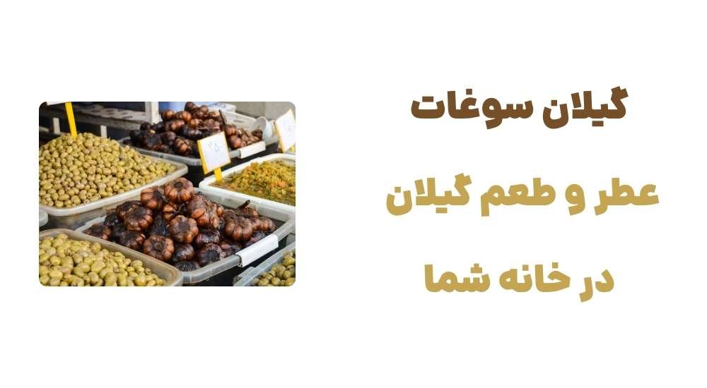 گیلان سوغات؛ عطر و طعم گیلان در خانه شما