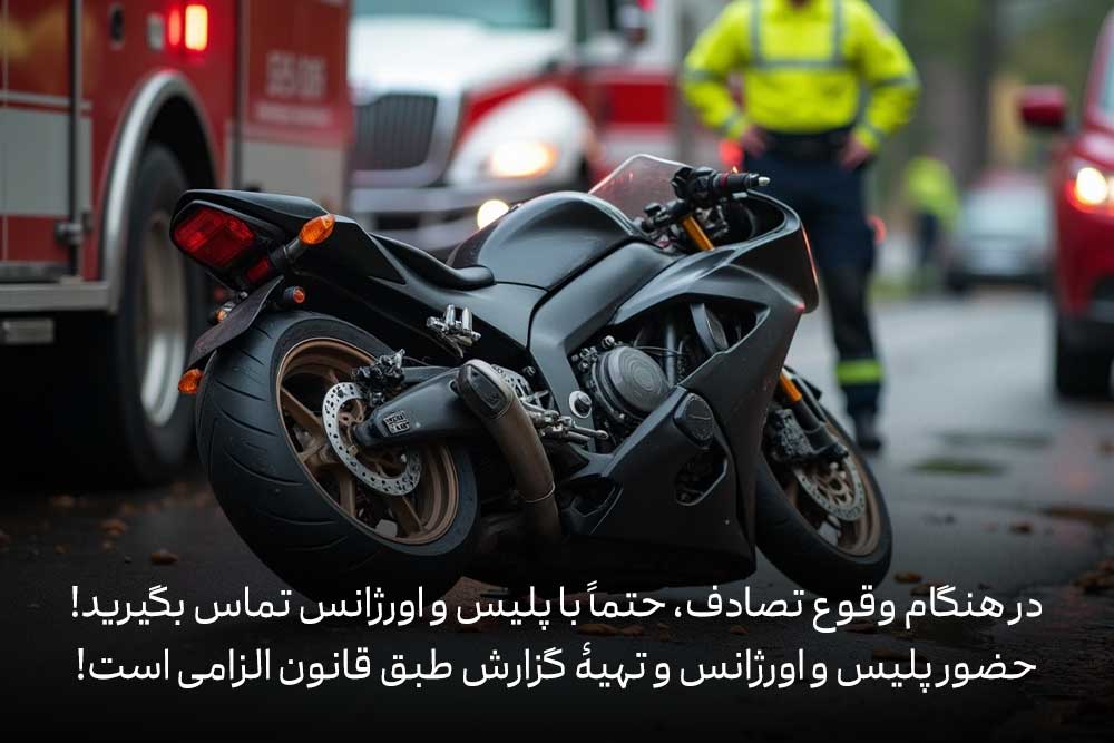 قوانین تصادف با موتور قوانین تصادف با موتور