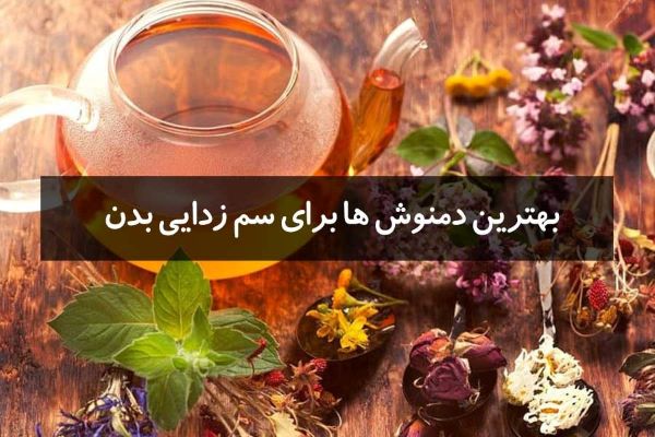 دمنوش مناسب سم زدایی بدن