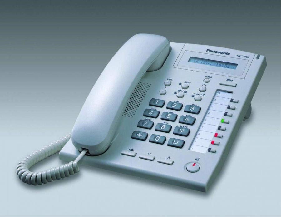 kx-t7665 تلفن 